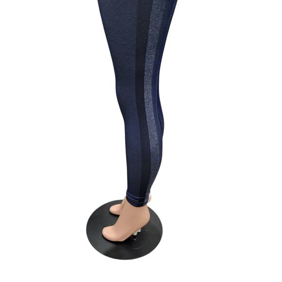 Spanx Look At Me Now Seamless Leggings Women’s‎ Size Small Blue Pull-On Shaping - Picture 7 of 14